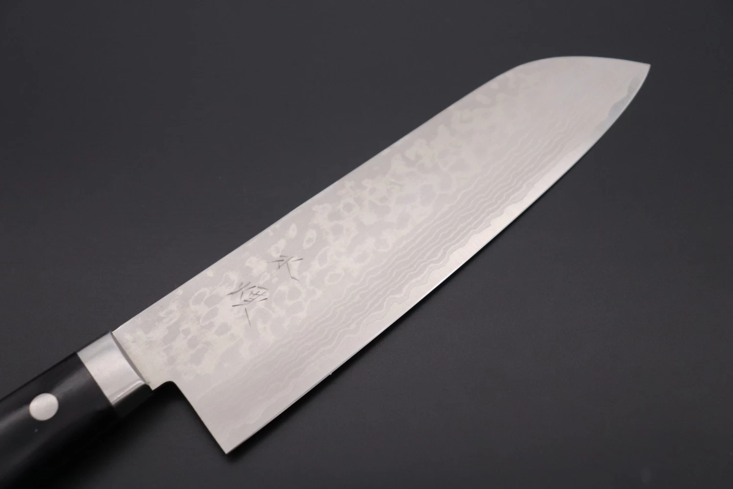 Suien VG-10 Damascus Santoku 170mm (6.6inch) 2 Suien VG-10 Damascus Santoku 170mm (6.6inch) - Image 2
