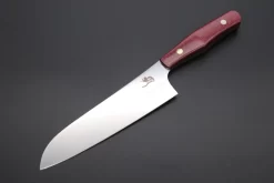 Toshiyuki Takahashi Custom Kitchen Knife TT-13 Santoku 170mm (6.6 Inch)