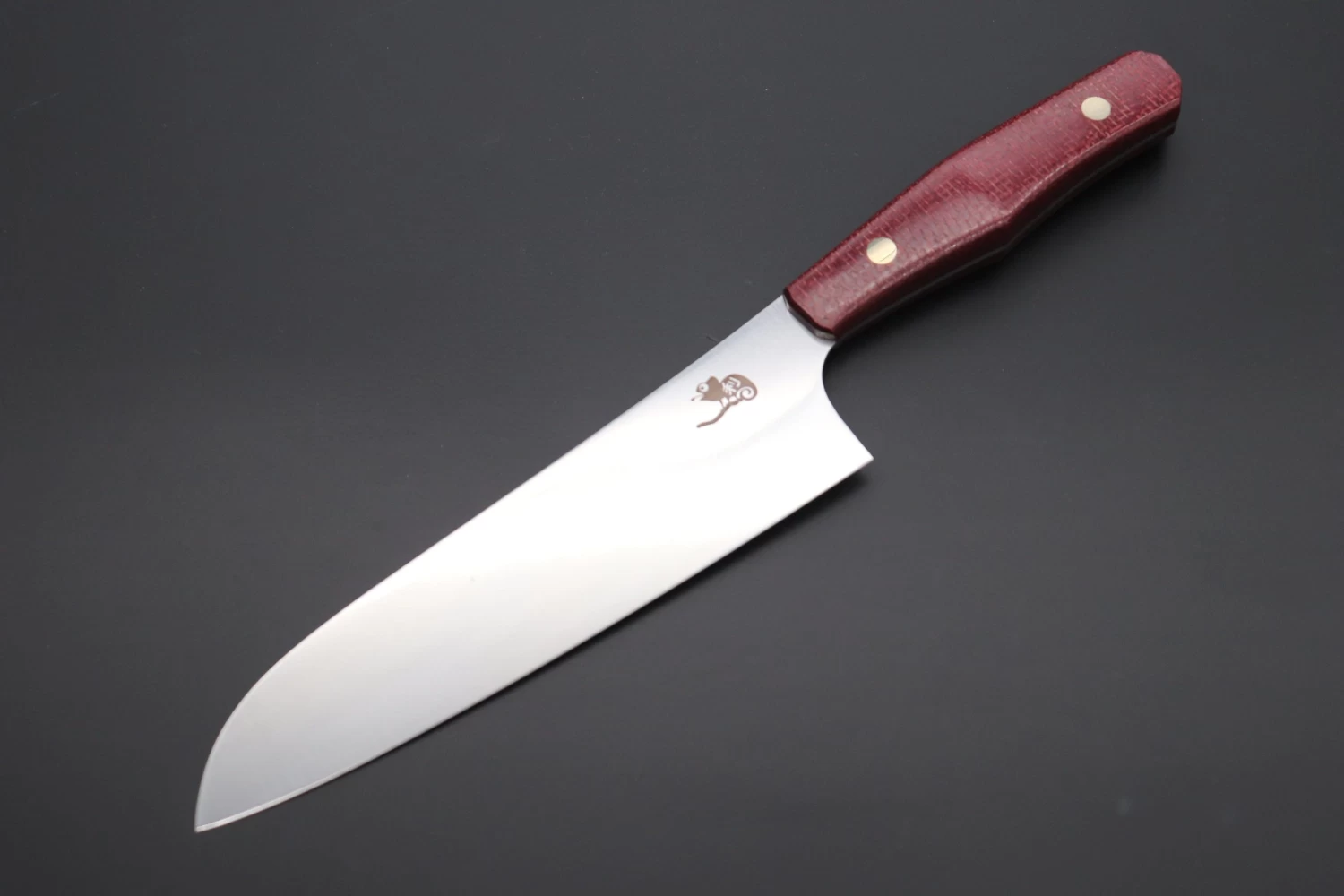Toshiyuki Takahashi Custom Kitchen Knife TT-13 Santoku 170mm (6.6 Inch) 1 Toshiyuki Takahashi Custom Kitchen Knife TT-13 Santoku 170mm (6.6 Inch)