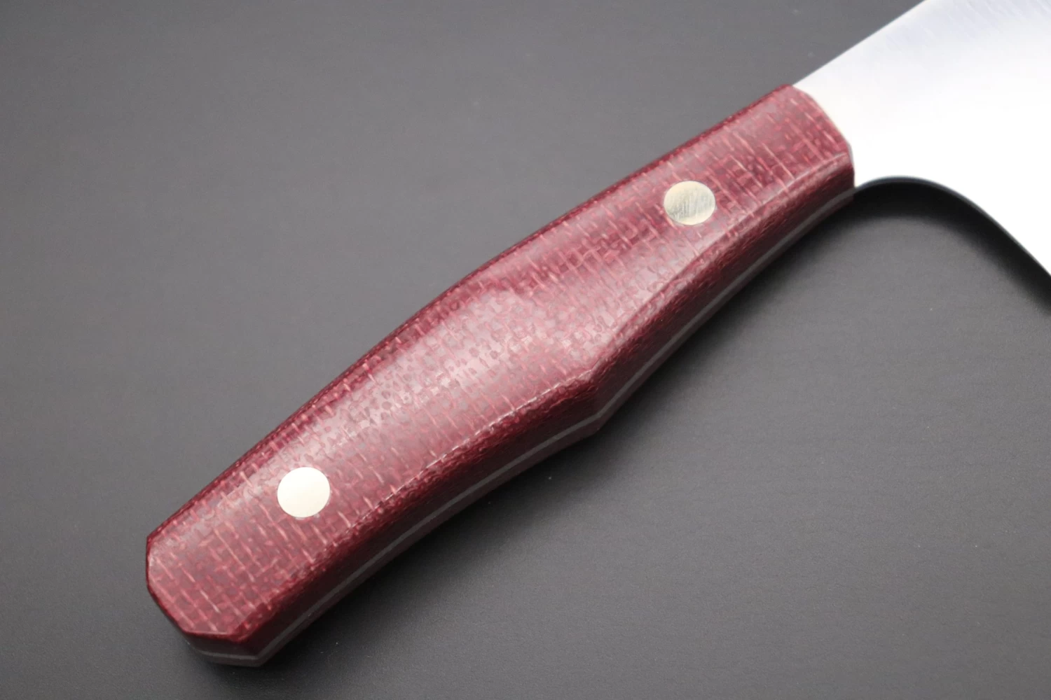 Toshiyuki Takahashi Custom Kitchen Knife TT-13 Santoku 170mm (6.6 Inch) 7 Toshiyuki Takahashi Custom Kitchen Knife TT-13 Santoku 170mm (6.6 Inch) - Image 7