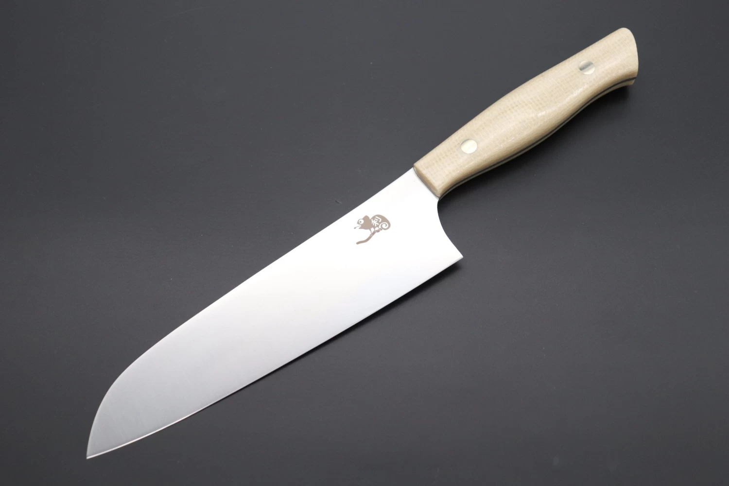 Toshiyuki Takahashi Custom Kitchen Knife TT-15 Santoku 175mm (6.8 Inch) 1 Toshiyuki Takahashi Custom Kitchen Knife TT-15 Santoku 175mm (6.8 Inch)