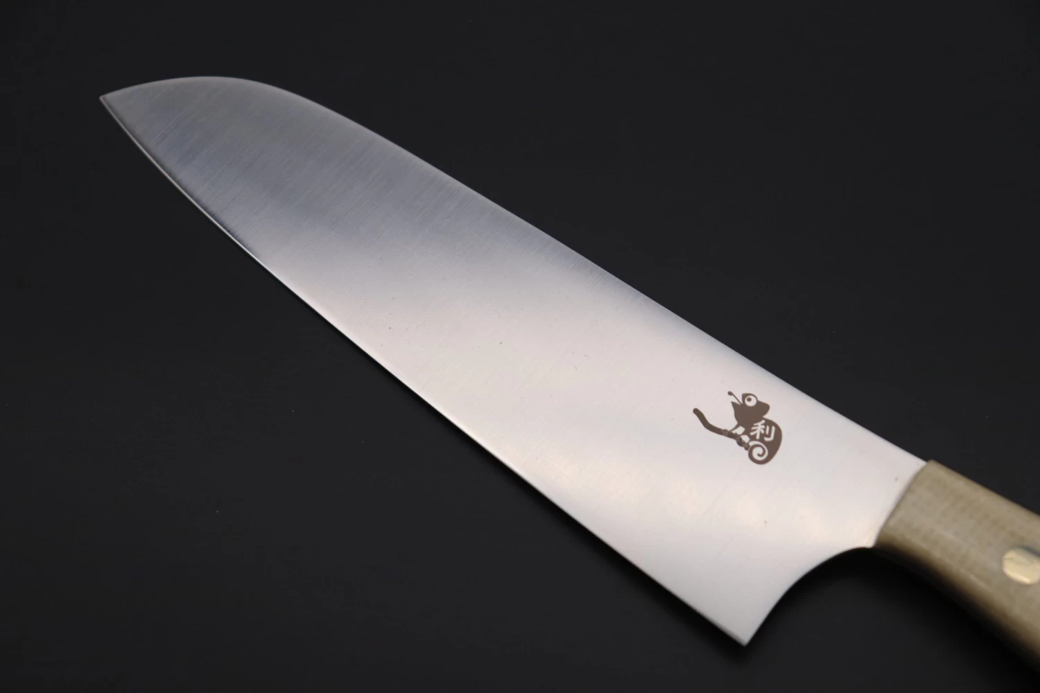 Toshiyuki Takahashi Custom Kitchen Knife TT-15 Santoku 175mm (6.8 Inch) 2 Toshiyuki Takahashi Custom Kitchen Knife TT-15 Santoku 175mm (6.8 Inch) - Image 2