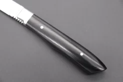 MOKI TS-535STM/S Handmade Steak Knife (Linen Micrta Handle) -Knife Sale Shop others steak knife moki ts 535stm s handmade steak knife linen micrta handle 42095588147483 scaled