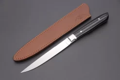 MOKI TS-535STM/S Handmade Steak Knife (Linen Micrta Handle)