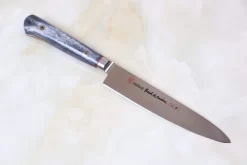 SHIKI VG-10 Handmade Petty 150mm (5.9inch, Grey Camel Bone Handle)
