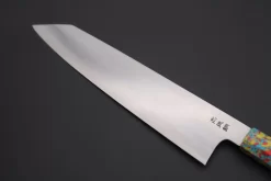 Custom Limited Edition, Sukenari HAP-40 Clad Kiritsuke 270mm (10.6 Inch, SCL-324) 14 Custom Limited Edition, Sukenari HAP-40 Clad Kiritsuke 270mm (10.6 Inch, SCL-324) -Knife Sale Shop sukenari kiritsuke custom limited edition sukenari hap 40 clad kiritsuke 270mm 10 6 inch scl 324 42607001993499 scaled