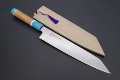 Custom Limited Edition, Sukenari HAP-40 Clad Kiritsuke Slicer 240mm (9.4 Inch, SCL-311)