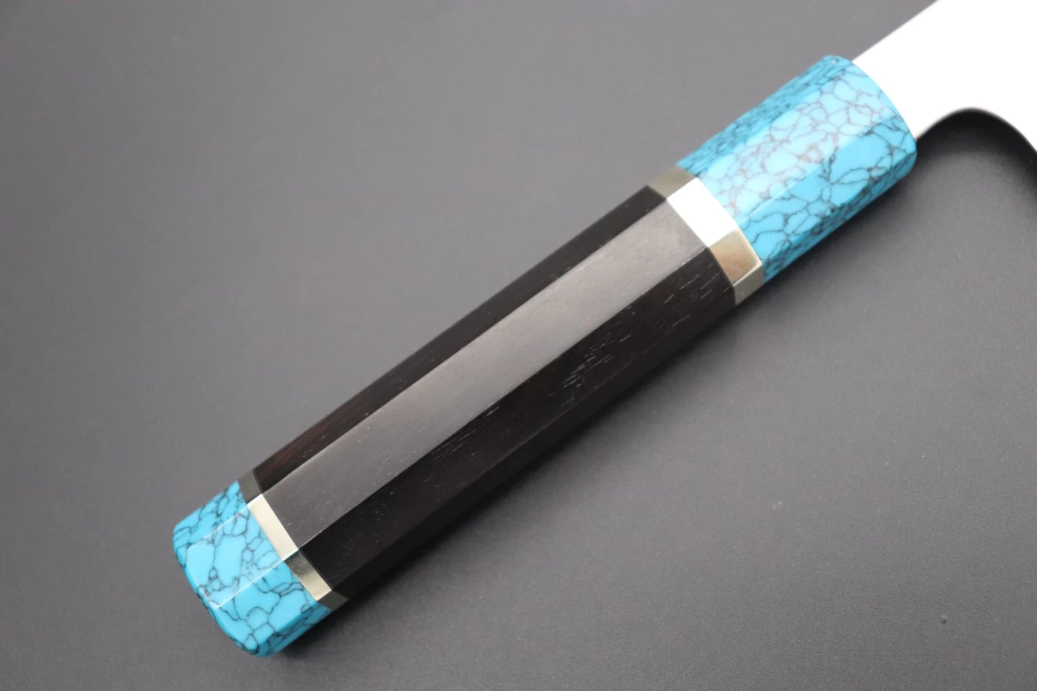 Custom Limited Edition, Sukenari HAP-40 Clad Kiritsuke Slicer 240mm (9.4 Inch, SCL-312) 3 Custom Limited Edition, Sukenari HAP-40 Clad Kiritsuke Slicer 240mm (9.4 Inch, SCL-312) - Image 3