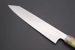 Custom Limited Edition, Sukenari HAP-40 Clad Kiritsuke Slicer 240mm (9.4 Inch, SCL-315) 13 Custom Limited Edition, Sukenari HAP-40 Clad Kiritsuke Slicer 240mm (9.4 Inch, SCL-315) -Knife Sale Shop sukenari kiritsuke custom limited edition sukenari hap 40 clad kiritsuke slicer 240mm 9 4 inch scl 315 42606433992987 scaled