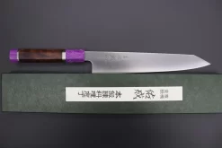 Custom Limited Edition, Sukenari HAP-40 Clad Kiritsuke Slicer 240mm (9.4 Inch, SCL-316) -Knife Sale Shop sukenari kiritsuke custom limited edition sukenari hap 40 clad kiritsuke slicer 240mm 9 4 inch scl 316 42606468104475 scaled