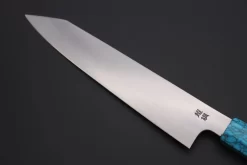 Custom Limited Edition, Sukenari ZDP-189 Clad Kiritsuke Slicer 240mm (9.4 Inch, SCL-318) -Knife Sale Shop sukenari kiritsuke custom limited edition sukenari hap 40 clad kiritsuke slicer 240mm 9 4 inch scl 318 42606520959259 scaled