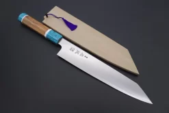 Custom Limited Edition, Sukenari ZDP-189 Clad Kiritsuke Slicer 240mm (9.4 Inch, SCL-318)