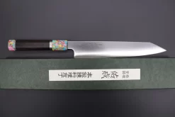 Custom Limited Edition, Sukenari ZDP-189 Clad Kiritsuke Slicer 240mm (9.4 Inch, SCL-319) -Knife Sale Shop sukenari kiritsuke custom limited edition sukenari hap 40 clad kiritsuke slicer 240mm 9 4 inch scl 319 42606556152091 scaled