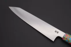 Custom Limited Edition, Sukenari ZDP-189 Clad Kiritsuke Slicer 240mm (9.4 Inch, SCL-319) -Knife Sale Shop sukenari kiritsuke custom limited edition sukenari hap 40 clad kiritsuke slicer 240mm 9 4 inch scl 319 42606556217627 scaled