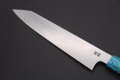 Custom Limited Edition, Sukenari ZDP-189 Clad Kiritsuke Slicer 240mm (9.4 Inch, SCL-320) -Knife Sale Shop sukenari kiritsuke custom limited edition sukenari hap 40 clad kiritsuke slicer 240mm 9 4 inch scl 320 42606613299483 scaled