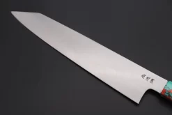 Custom Limited Edition, Sukenari HAP-40 Clad Kiritsuke Slicer 270mm (10.6 Inch, SCL-328) -Knife Sale Shop sukenari kiritsuke custom limited edition sukenari hap 40 clad kiritsuke slicer 270mm 10 6 inch scl 328 43283336167707 scaled