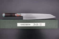 Custom Limited Edition, Sukenari HAP-40 Clad Kiritsuke Slicer 270mm (10.6 Inch, SCL-328) -Knife Sale Shop sukenari kiritsuke custom limited edition sukenari hap 40 clad kiritsuke slicer 270mm 10 6 inch scl 328 43283336331547 scaled