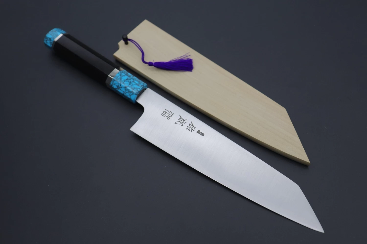 Custom Limited Edition, Sukenari ZDP-189 Clad Kiritsuke 210mm (8.2 Inch, SCL-306) 1 Custom Limited Edition, Sukenari ZDP-189 Clad Kiritsuke 210mm (8.2 Inch, SCL-306)