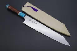 Custom Limited Edition, Sukenari ZDP-189 Clad Kiritsuke Slicer 270mm (10.6 Inch, SCL-336)