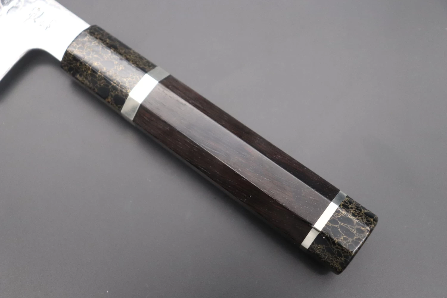 Custom Limited Edition, Sukenari ZDP-189 Nickel Damascus Kiritsuke 210mm (8.2 Inch, SCL-414) 7 Custom Limited Edition, Sukenari ZDP-189 Nickel Damascus Kiritsuke 210mm (8.2 Inch, SCL-414) - Image 7