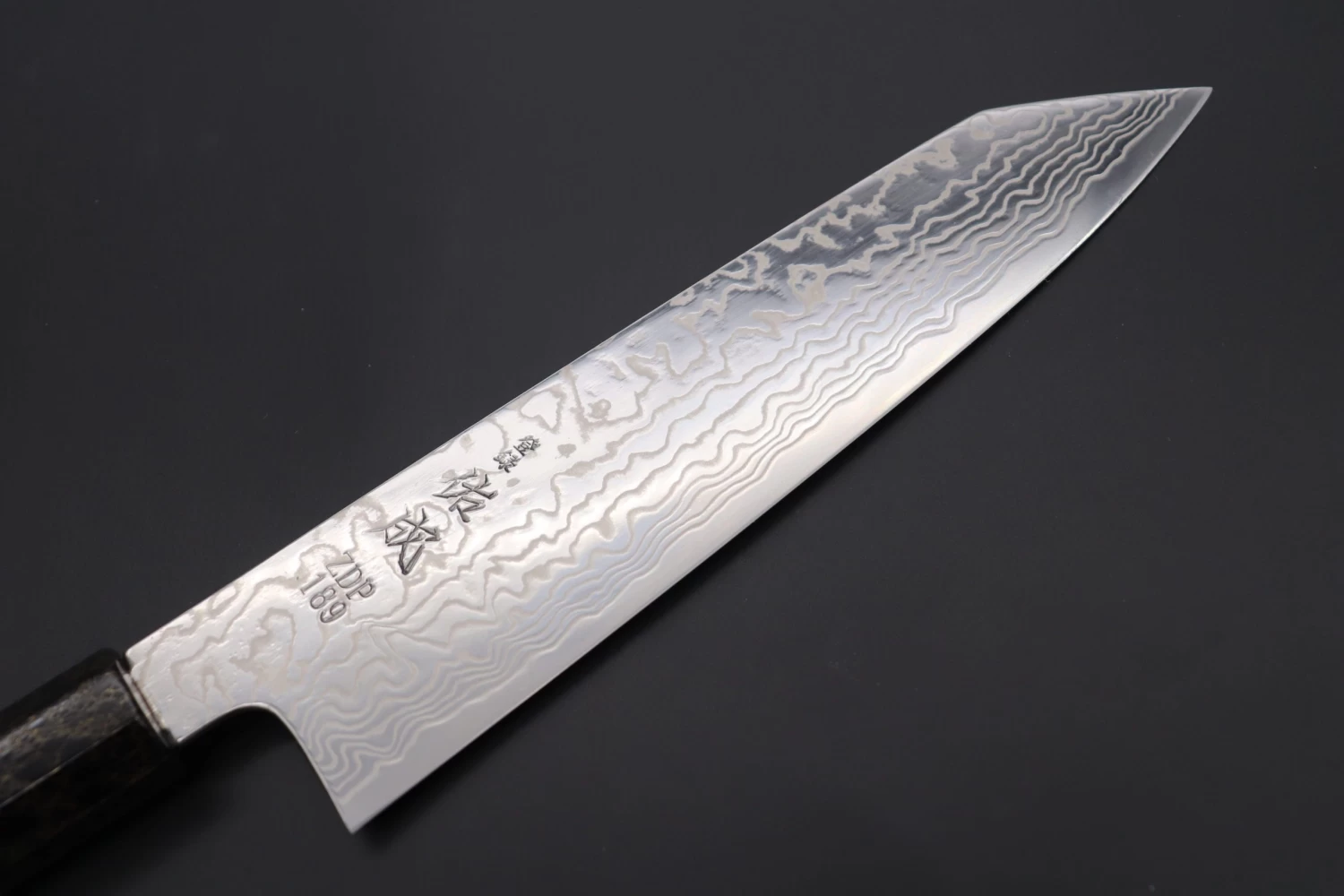 Custom Limited Edition, Sukenari ZDP-189 Nickel Damascus Kiritsuke 210mm (8.2 Inch, SCL-414) 2 Custom Limited Edition, Sukenari ZDP-189 Nickel Damascus Kiritsuke 210mm (8.2 Inch, SCL-414) - Image 2