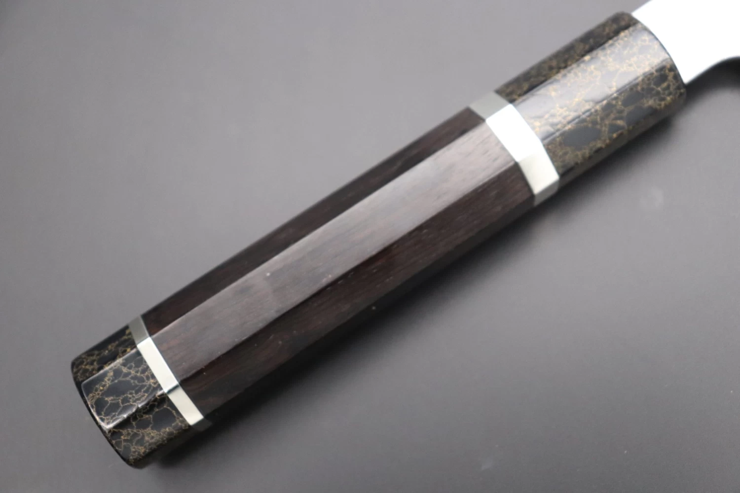 Custom Limited Edition, Sukenari ZDP-189 Nickel Damascus Kiritsuke 210mm (8.2 Inch, SCL-414) 3 Custom Limited Edition, Sukenari ZDP-189 Nickel Damascus Kiritsuke 210mm (8.2 Inch, SCL-414) - Image 3