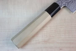 Sukenari Gingami No.3 Nickel Damascus Kiritsuke (210mm To 270mm, 3 Sizes, Octagon Shaped Magnolia Wood Handle) 9 Sukenari Gingami No.3 Nickel Damascus Kiritsuke (210mm To 270mm, 3 Sizes, Octagon Shaped Magnolia Wood Handle) -Knife Sale Shop sukenari kiritsuke sukenari gingami no 3 nickel damascus kiritsuke 210mm to 270mm 3 sizes 21936332238