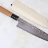 Sukenari Gingami No.3 Nickel Damascus Kiritsuke (210mm To 270mm, 3 Sizes, Octagonal Japanese Yew Wood Handle)