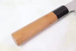 Sukenari Gingami No.3 Nickel Damascus Kiritsuke (210mm To 270mm, 3 Sizes, Octagonal Japanese Yew Wood Handle) -Knife Sale Shop sukenari kiritsuke sukenari gingami no 3 nickel damascus kiritsuke 210mm to 270mm 3 sizes octagonal japanese yew wood handle 28360984559713 scaled
