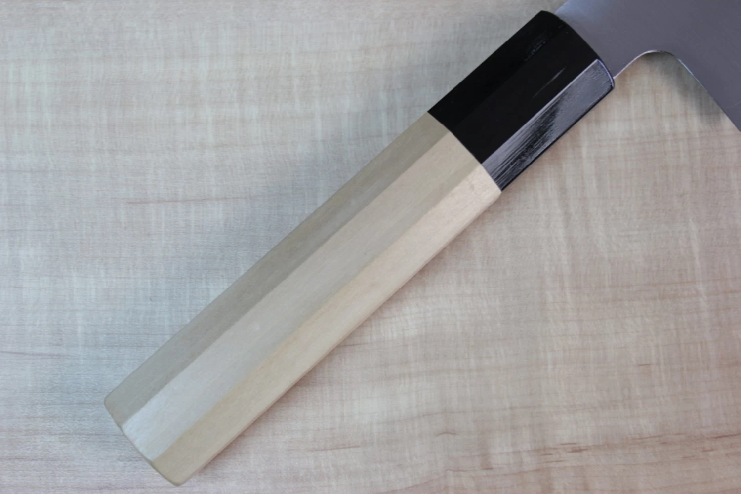 Sukenari HAP-40 Series Kiritsuke (210mm To 270mm, 3 Sizes, Octagon Shaped Magnolia Wood Handle) 3 Sukenari HAP-40 Series Kiritsuke (210mm To 270mm, 3 Sizes, Octagon Shaped Magnolia Wood Handle) - Image 3