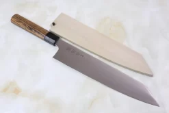 Sukenari ZDP-189 Wa Series Kiritsuke (210mm To 270mm, 3 Sizes, Octagonal Bocote Wood Handle With Water Buffalo Horn Ferrule) -Knife Sale Shop sukenari kiritsuke sukenari zdp 189 wa series kiritsuke 210mm to 270mm 3 sizes octagonal bocote wood handle with water buffalo horn ferrule 14892225921121 scaled