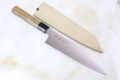 Sukenari ZDP-189 Wa Series Kiritsuke (210mm To 270mm, 3 Sizes, Octagonal Bocote Wood Handle With Water Buffalo Horn Ferrule) -Knife Sale Shop sukenari kiritsuke sukenari zdp 189 wa series kiritsuke 210mm to 270mm 3 sizes octagonal bocote wood handle with water buffalo horn ferrule 14892226019425 scaled