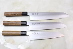 Sukenari ZDP-189 Wa Series Kiritsuke (210mm To 270mm, 3 Sizes, Octagonal Bocote Wood Handle With Water Buffalo Horn Ferrule) -Knife Sale Shop sukenari kiritsuke sukenari zdp 189 wa series kiritsuke 210mm to 270mm 3 sizes octagonal bocote wood handle with water buffalo horn ferrule 14892226183265 scaled