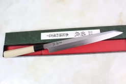 Sukenari VG-10 Series Hon Kasumi Kiritsuke Yanagiba (270mm And 300mm, 2 Sizes) 12 Sukenari VG-10 Series Hon Kasumi Kiritsuke Yanagiba (270mm And 300mm, 2 Sizes) -Knife Sale Shop sukenari kiritsuke yanagiba sukenari vg 10 series hon kasumi kiritsuke yanagiba 270mm and 300mm 2 sizes 28679420543073 scaled