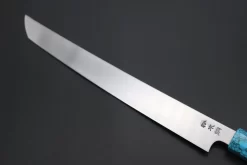 Custom Limited Edition, Sukenari Special Steel Series SG-II Hon Kasumi Sakimaru Takohiki 270mm (10.6 Inch, Single Bevel Edge, SCL-422) -Knife Sale Shop sukenari sakimaru takohiki custom limited edition sukenari special steel series sg ii hon kasumi sakimaru takohiki 270mm 10 6 inch single bevel edge scl 422 44207566356763 scaled