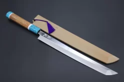 Custom Limited Edition, Sukenari Special Steel Series SG-II Hon Kasumi Sakimaru Takohiki 270mm (10.6 Inch, Single Bevel Edge, SCL-422)