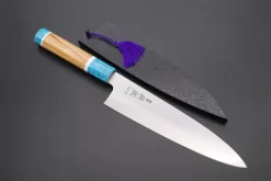 Custom Limited Edition, Sukenari HAP-40 Clad Wa Gyuto 210mm (8.2 Inch, SCL-404)