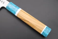 Custom Limited Edition, Sukenari HAP-40 Clad Wa Gyuto 210mm (8.2 Inch, SCL-404) -Knife Sale Shop sukenari wa gyuto custom limited edition sukenari hap 40 clad wa gyuto 210mm 8 2 inch scl 404 43416026218779 scaled