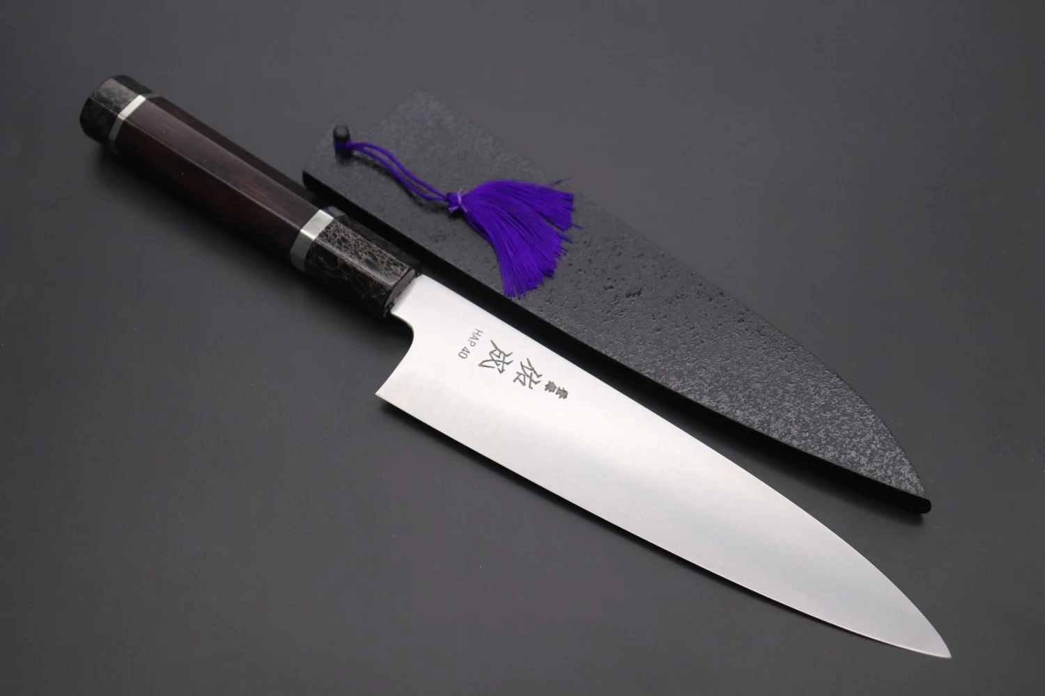 Custom Limited Edition, Sukenari HAP-40 Clad Wa Gyuto 210mm (8.2 Inch, SCL-406) 1 Custom Limited Edition, Sukenari HAP-40 Clad Wa Gyuto 210mm (8.2 Inch, SCL-406)
