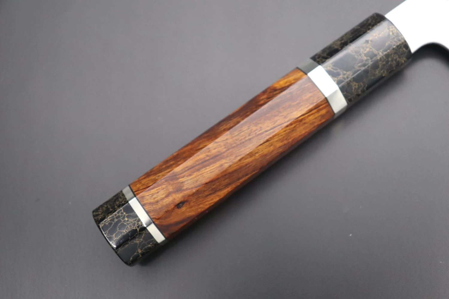 Custom Limited Edition, Sukenari HAP-40 Clad Wa Gyuto 210mm (8.2 Inch, SCL-407) 3 Custom Limited Edition, Sukenari HAP-40 Clad Wa Gyuto 210mm (8.2 Inch, SCL-407) - Image 3