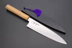 Custom Limited Edition, Sukenari HAP-40 Clad Wa Gyuto 210mm (8.2 Inch, SCL-409)