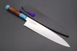 Custom Limited Edition, Sukenari HAP-40 Clad Wa Gyuto 270mm (10.6 Inch, SCL-333)
