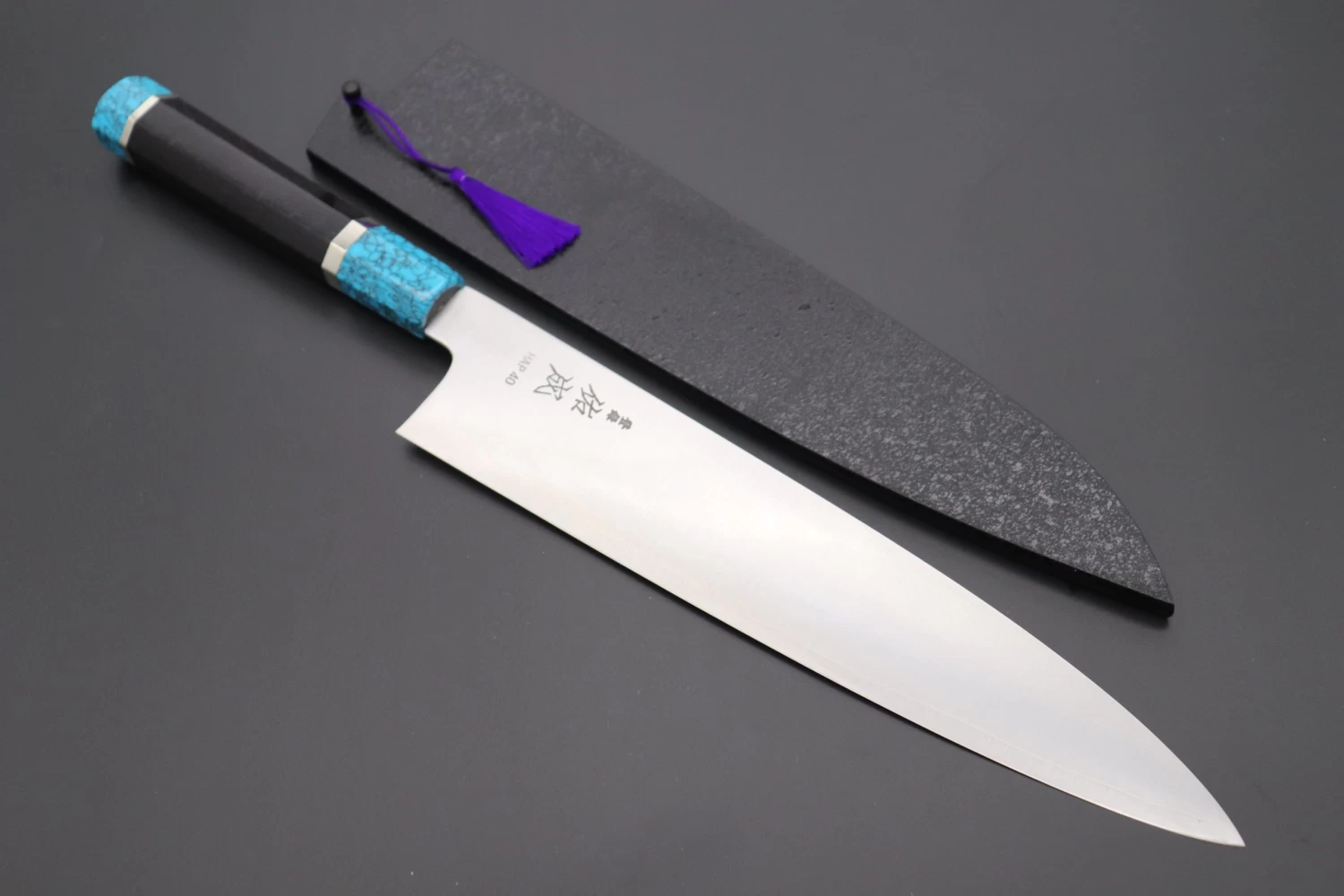 Custom Limited Edition, Sukenari HAP-40 Clad Wa Gyuto 270mm (10.6 Inch, SCL-334) 1 Custom Limited Edition, Sukenari HAP-40 Clad Wa Gyuto 270mm (10.6 Inch, SCL-334)