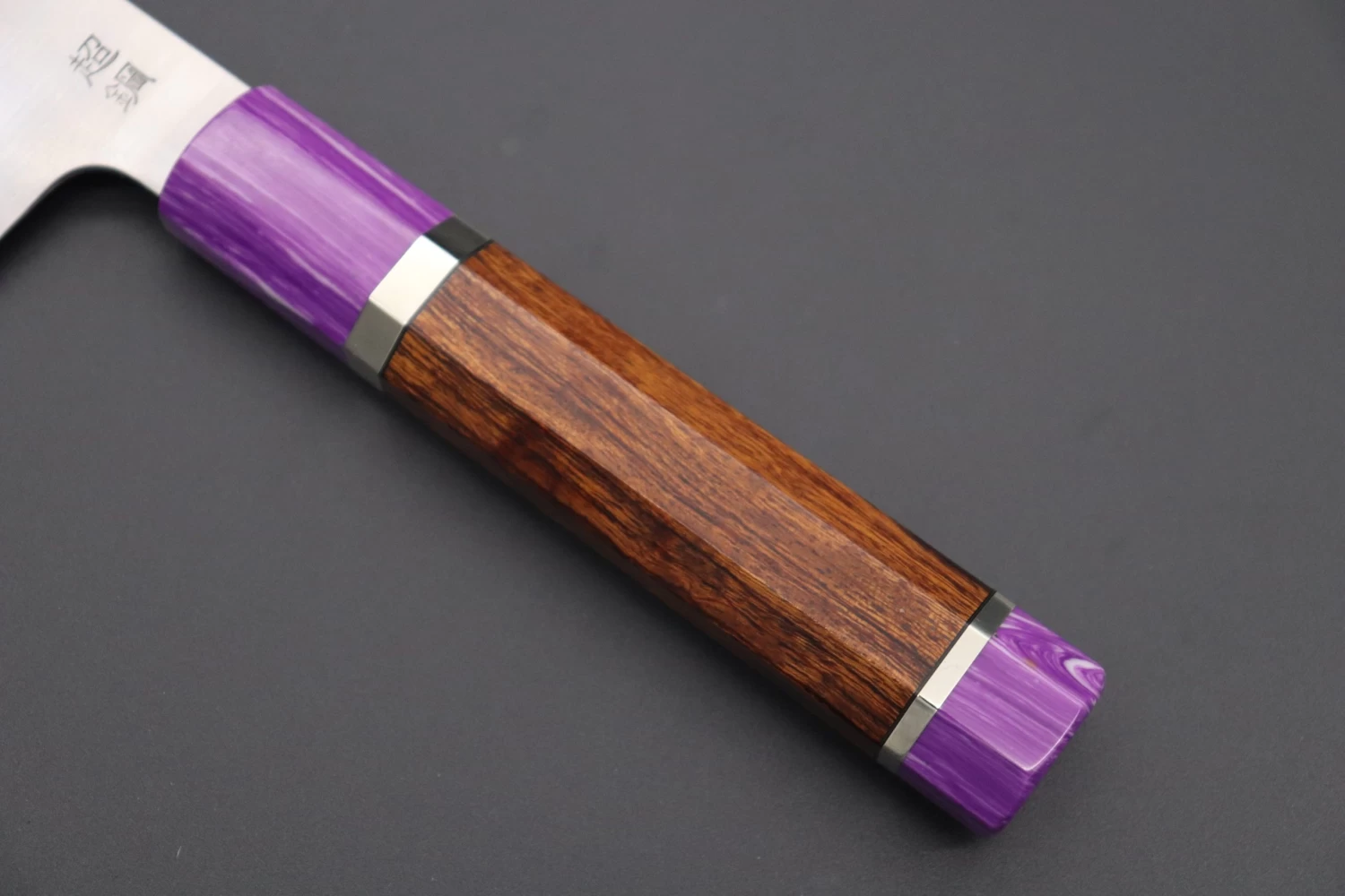 Custom Limited Edition, Sukenari ZDP-189 Clad Wa Gyuto 210mm (8.2 Inch, SCL-289) 7 Custom Limited Edition, Sukenari ZDP-189 Clad Wa Gyuto 210mm (8.2 Inch, SCL-289) - Image 7