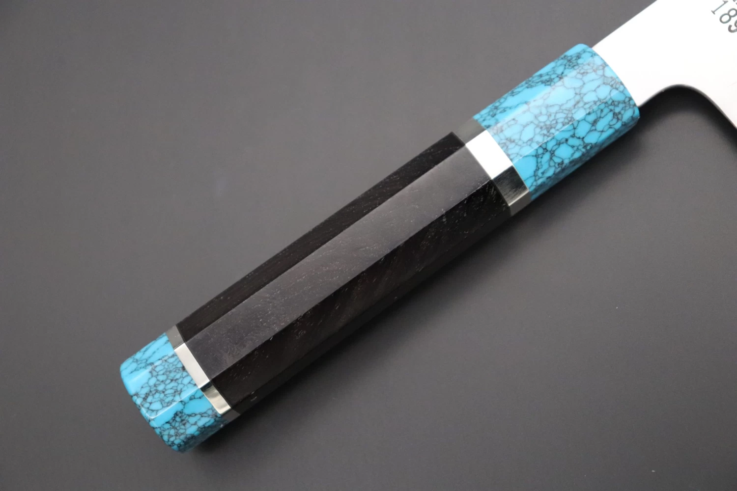 Custom Limited Edition, Sukenari ZDP-189 Clad Wa Gyuto 210mm (8.2 Inch, SCL-372) 3 Custom Limited Edition, Sukenari ZDP-189 Clad Wa Gyuto 210mm (8.2 Inch, SCL-372) - Image 3