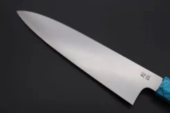 Custom Limited Edition, Sukenari ZDP-189 Clad Wa Gyuto 210mm (8.2 Inch, SCL-398) -Knife Sale Shop sukenari wa gyuto custom limited edition sukenari zdp 189 clad wa gyuto 210mm 8 2 inch scl 398 43415777149211 scaled