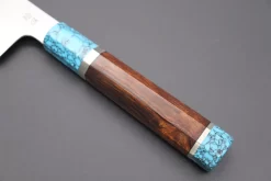 Custom Limited Edition, Sukenari ZDP-189 Clad Wa Gyuto 240mm (9.4 Inch, SCL-290) -Knife Sale Shop sukenari wa gyuto custom limited edition sukenari zdp 189 clad wa gyuto 240mm 9 4 inch scl 290 42566778913051 scaled