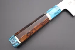 Custom Limited Edition, Sukenari ZDP-189 Clad Wa Gyuto 240mm (9.4 Inch, SCL-290) -Knife Sale Shop sukenari wa gyuto custom limited edition sukenari zdp 189 clad wa gyuto 240mm 9 4 inch scl 290 42566779044123 scaled