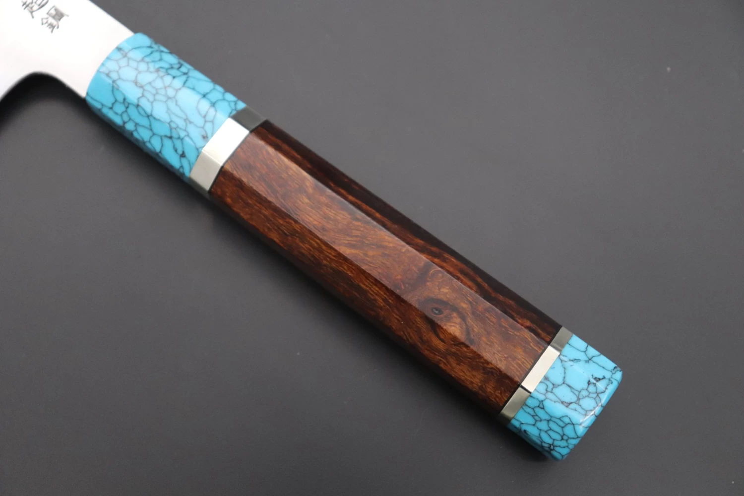 Custom Limited Edition, Sukenari ZDP-189 Clad Wa Gyuto 240mm (9.4 Inch, SCL-375) 7 Custom Limited Edition, Sukenari ZDP-189 Clad Wa Gyuto 240mm (9.4 Inch, SCL-375) - Image 7