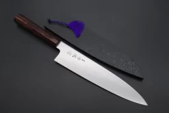 Custom Limited Edition, Sukenari ZDP-189 Clad Wa Gyuto 240mm (9.4 Inch, SCL-376)